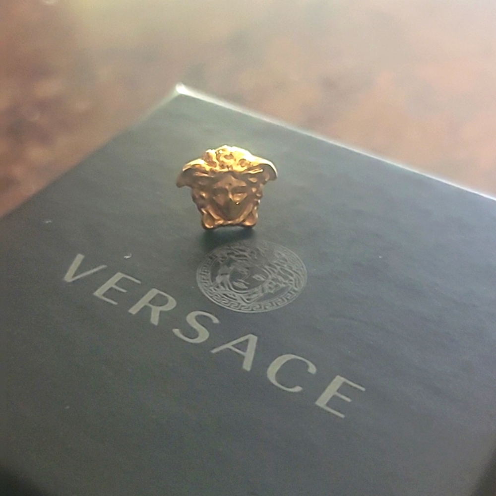 Versace Medusa Men's Earrings